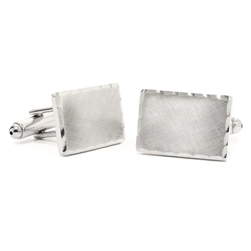 Florentine Scallop Cuff Links made by Speidel
