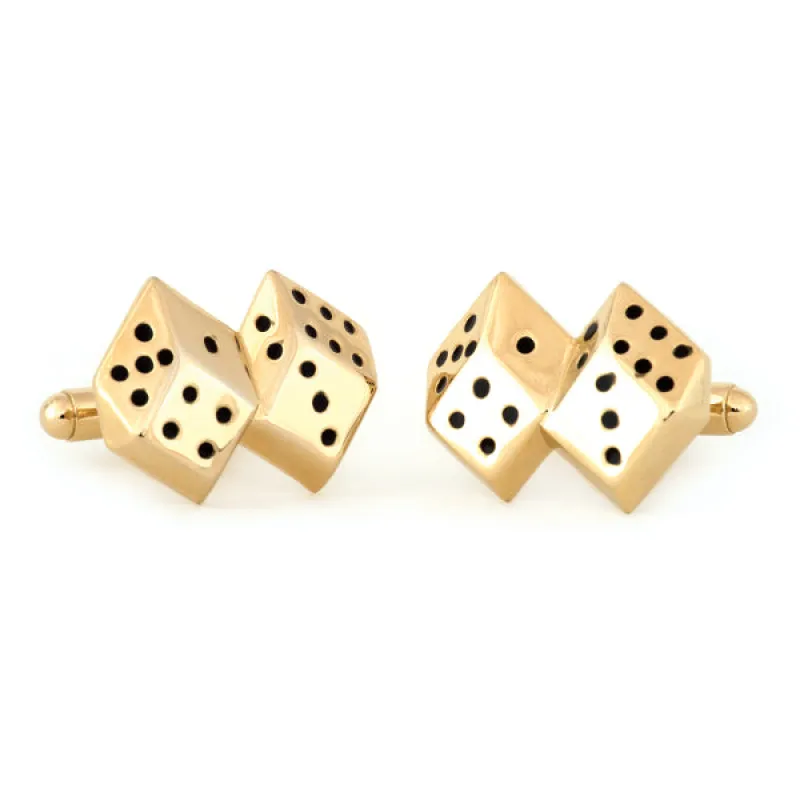 Dice Cuff Links made by Speidel