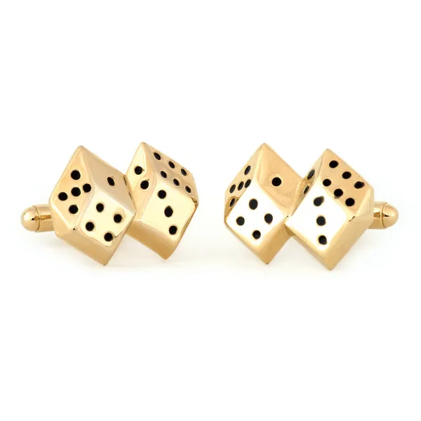 Dice Cuff Links sold by Speidel