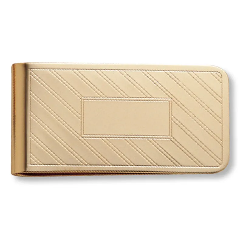 ET Lines w/Rectangle Money Clip sold by Speidel