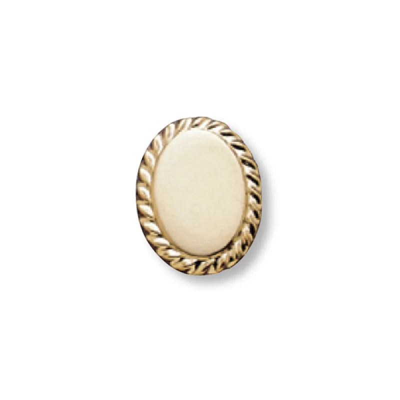 Oval Rope Tie Tack sold by Speidel