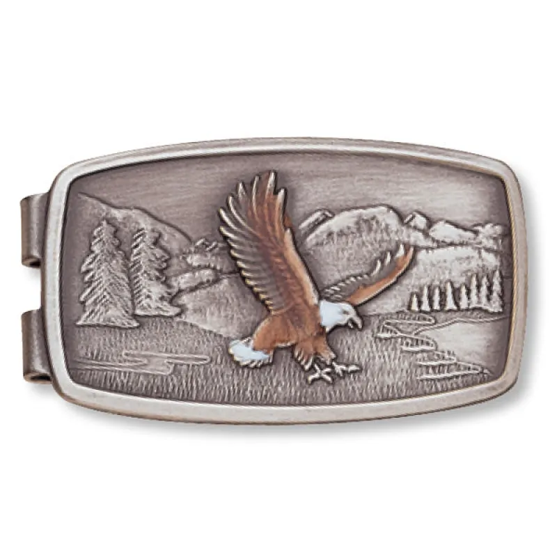 Enamel Eagle Money Clip sold by Speidel
