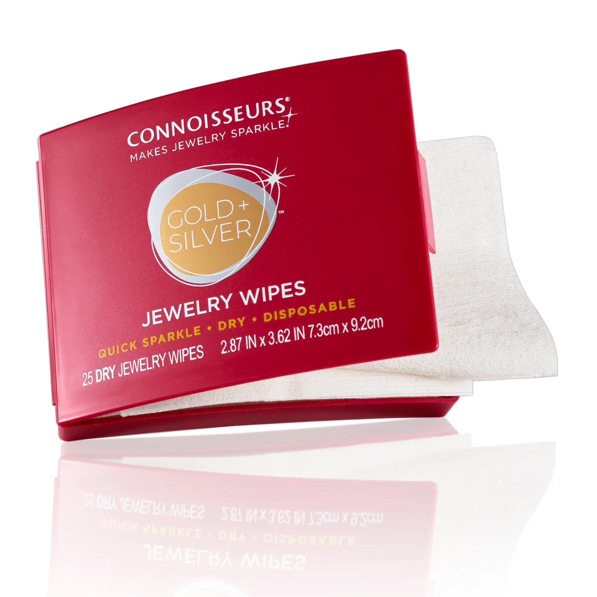 Connoisseurs Jewelry Wipes Compact 25ct per pk 6pk sold by Speidel product image thumbnail 2