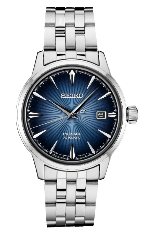 Seiko Presage "Cocktail Time" Automatic Dress Watch with 40mm Case made by Seiko