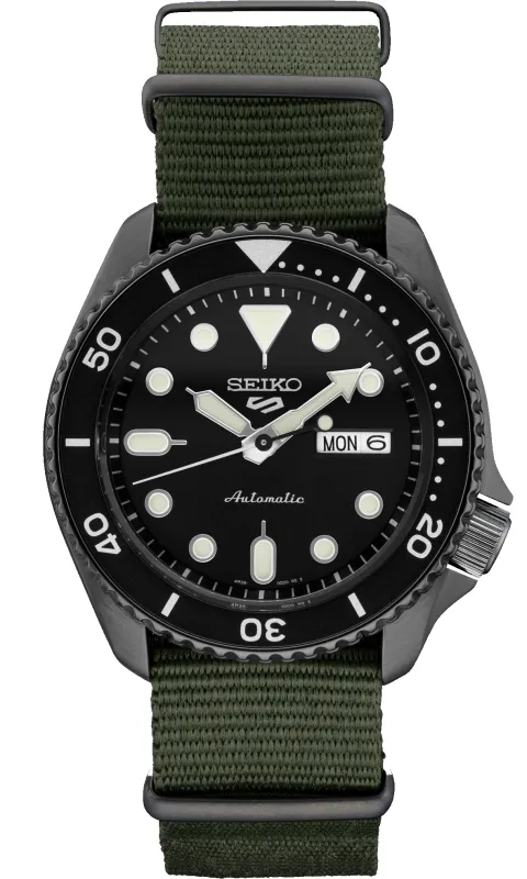 Seiko 5 Sports Black Dial made by Seiko