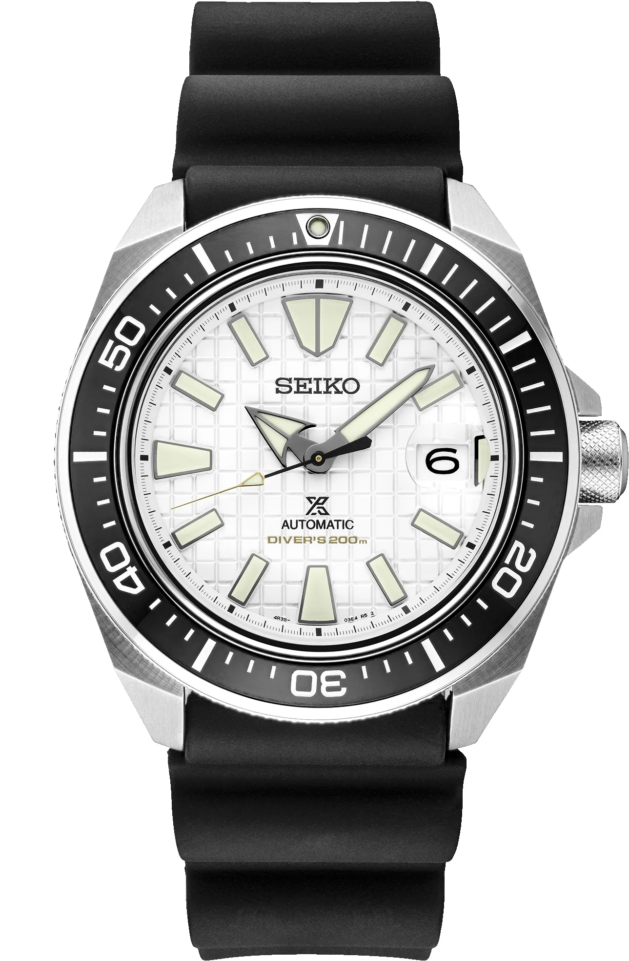 Seiko Prospex Automatic Diver White Textured Dial sold by Speidel