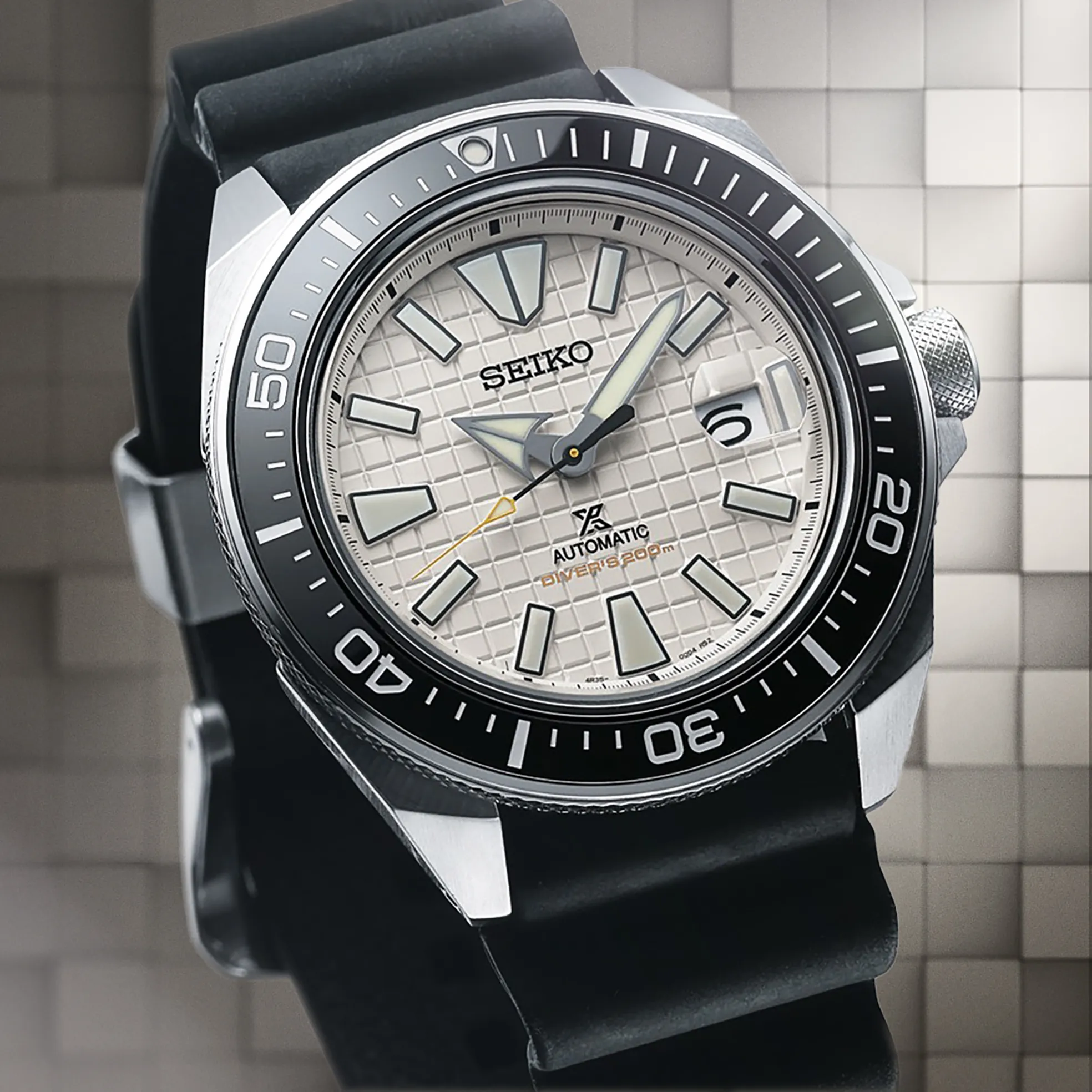 Seiko Prospex Automatic Diver White Textured Dial sold by Speidel product image thumbnail 4