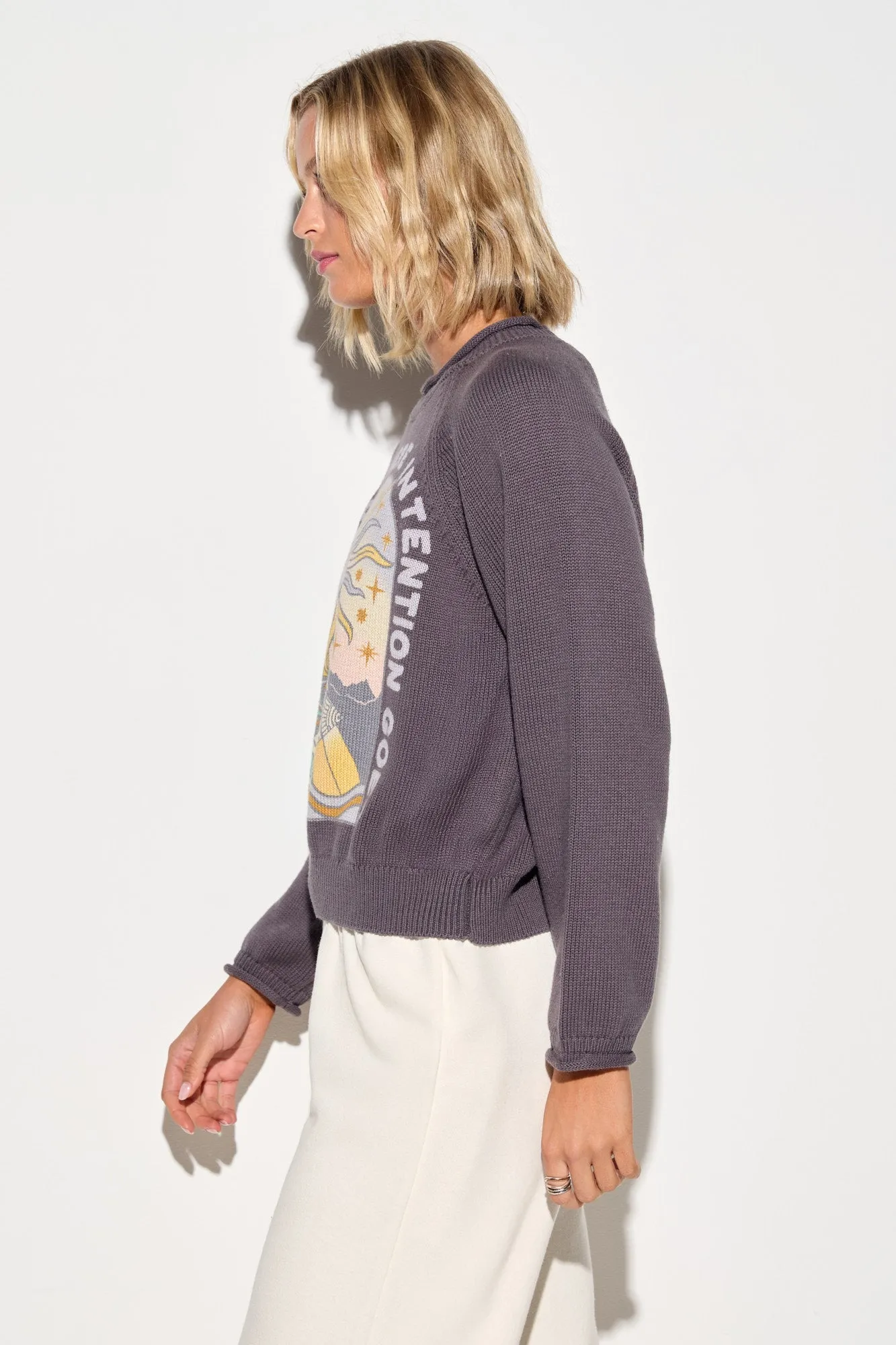 Energy Flow Seek Sweater sold by Spiritual Gangster product image thumbnail 4