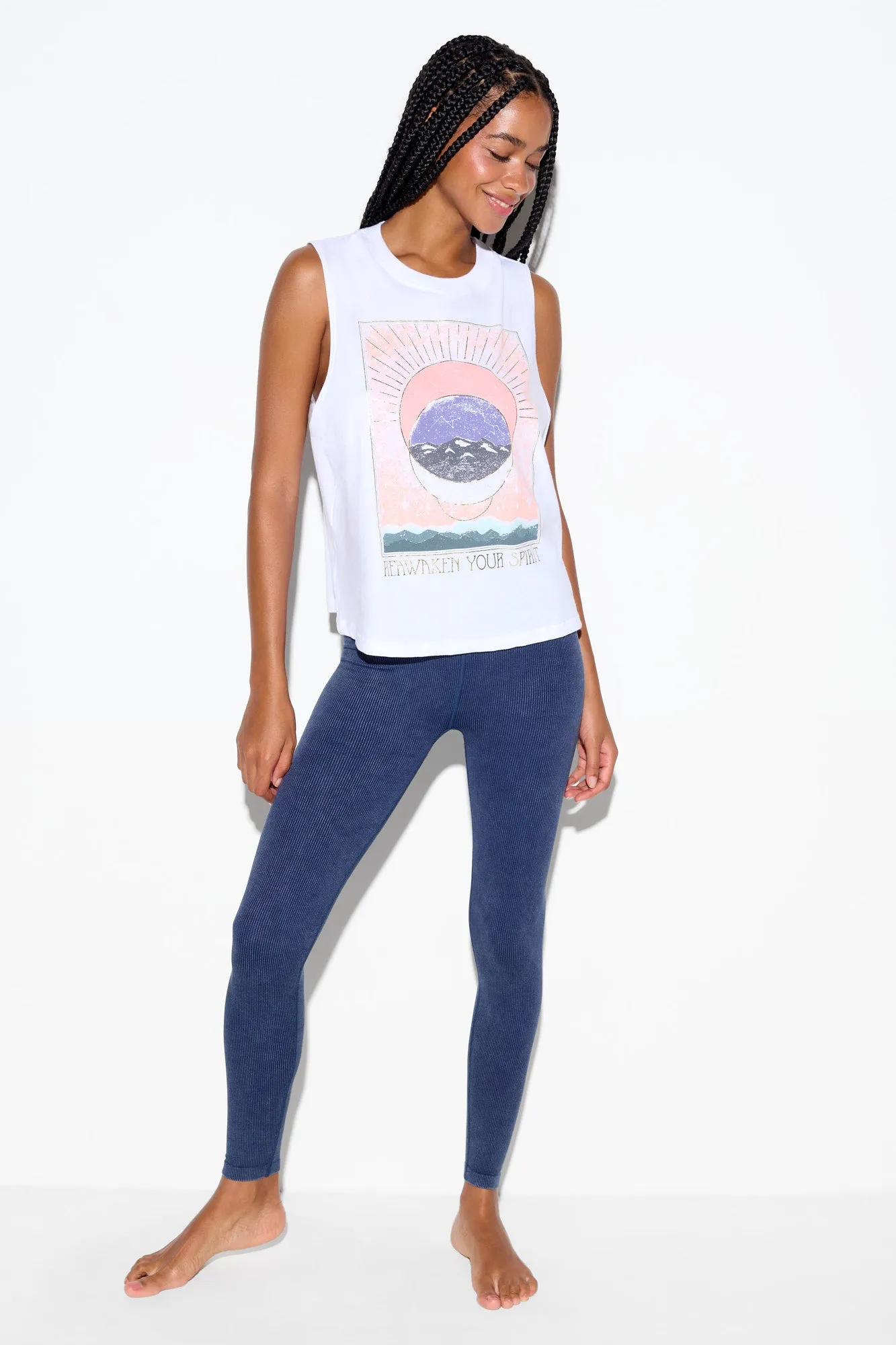 Cosmic Connection Vibe Tank sold by Spiritual Gangster product image thumbnail 5