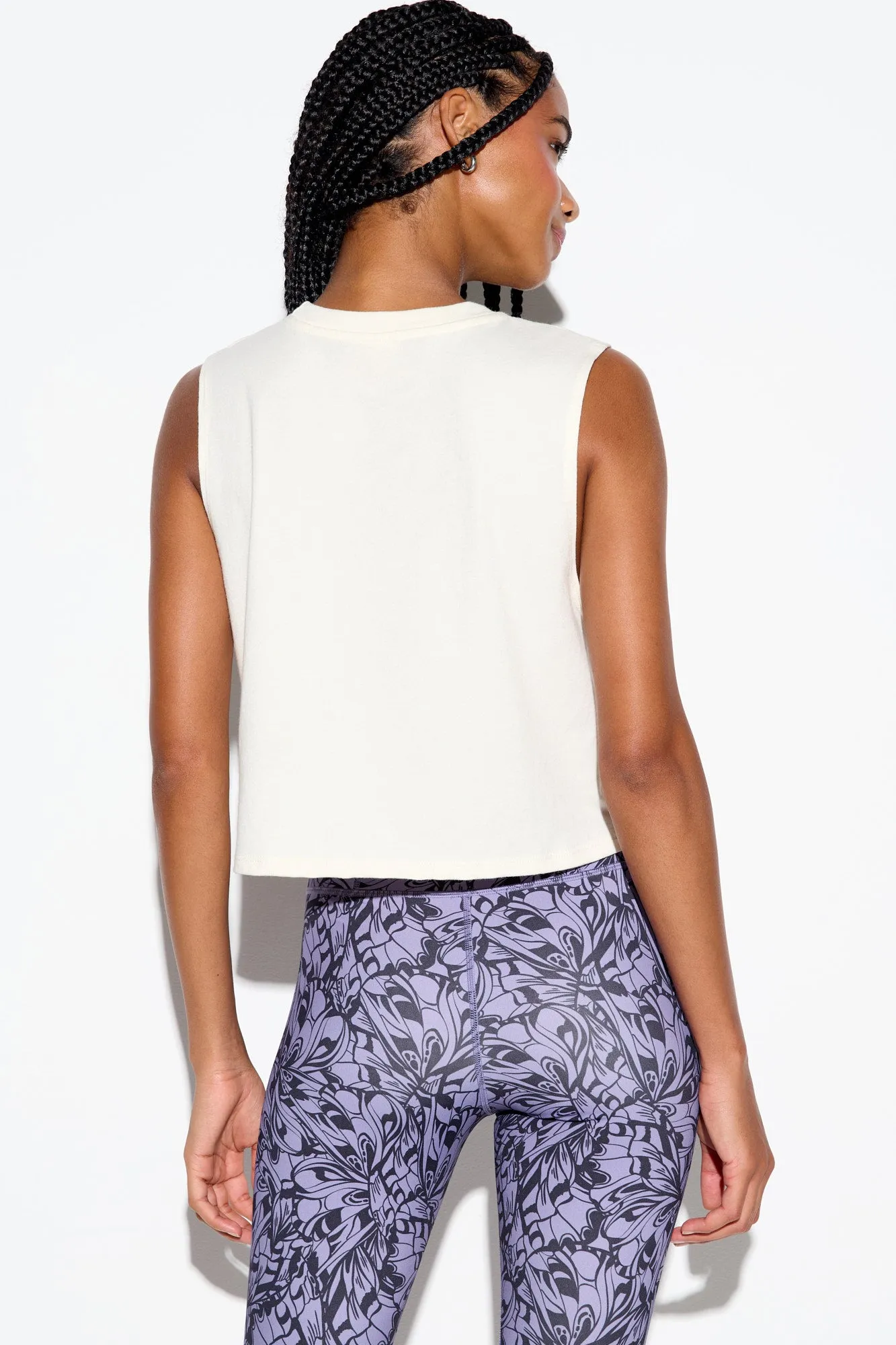 Cosmic Energy Spirit Crop Tank sold by Spiritual Gangster product image thumbnail 4
