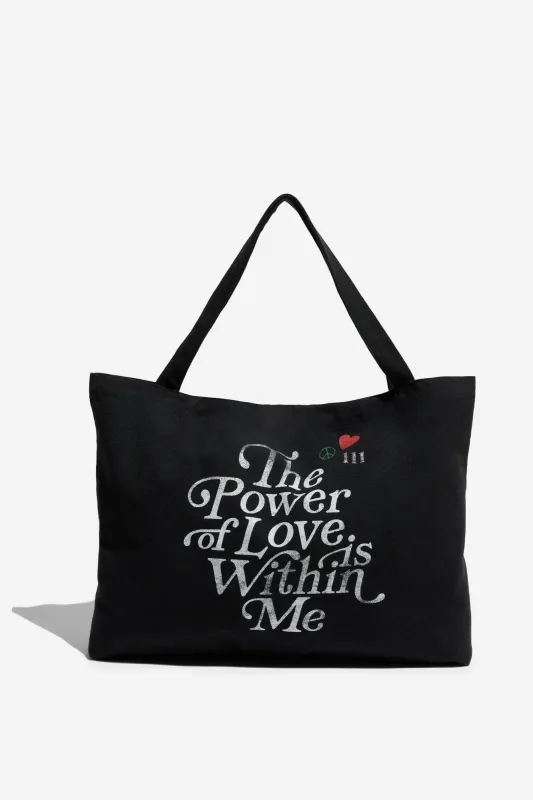 Power Of Love Tote Bag made by Spiritual Gangster