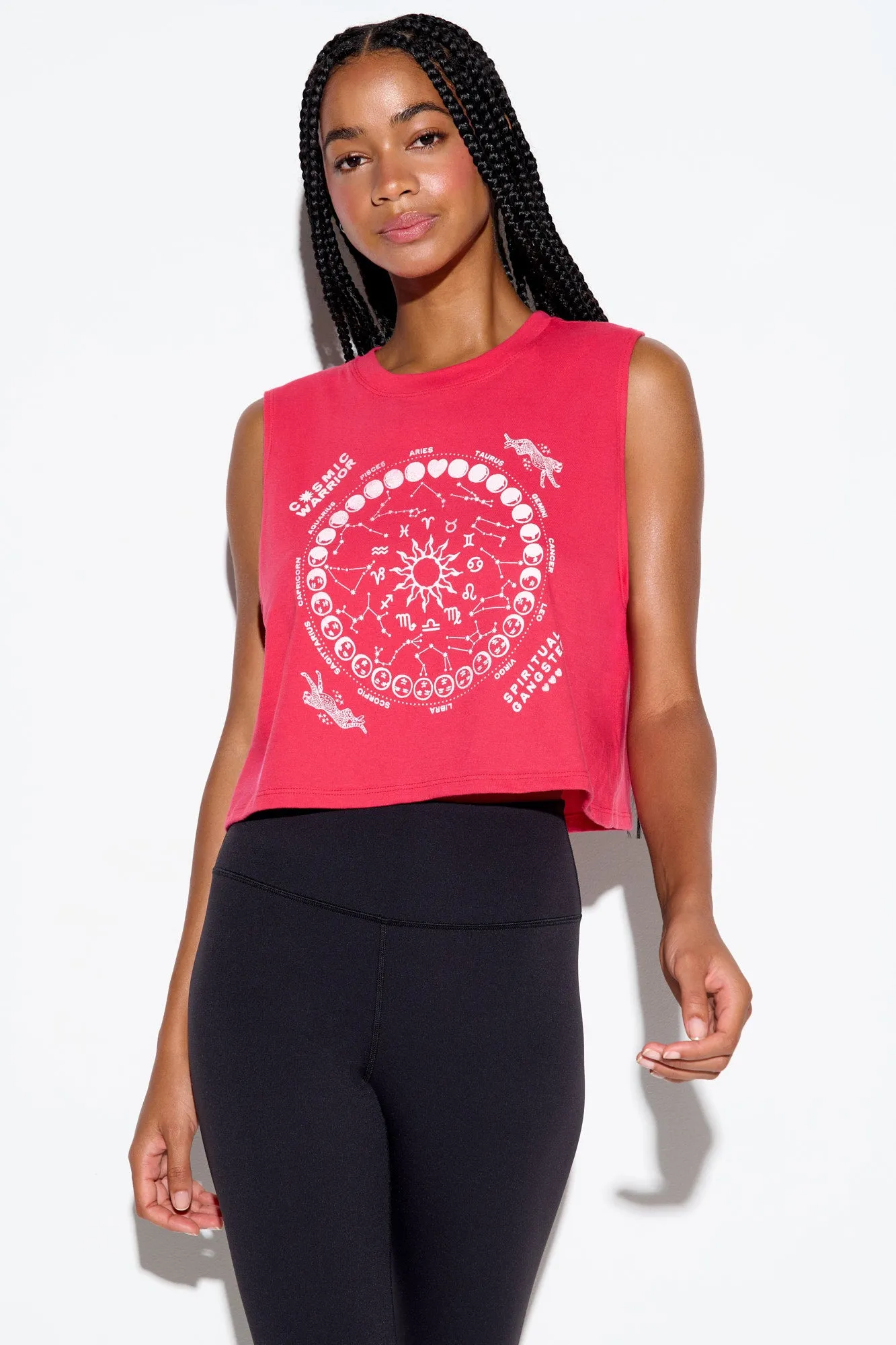 Zodiac Energy Spirit Crop Tank sold by Spiritual Gangster