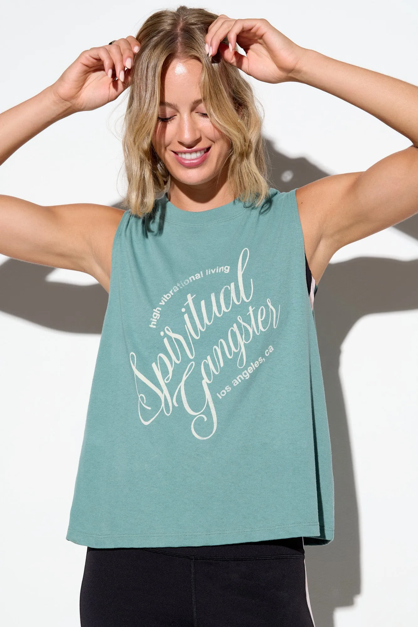 SG Living Vibe Tank sold by Spiritual Gangster product image thumbnail 5
