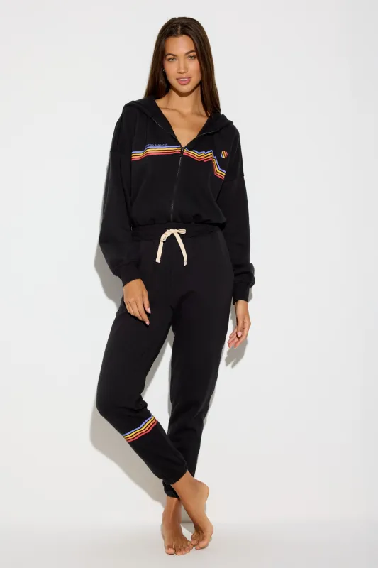 Namaski™ Cali Stripe Apres Jumpsuit made by Spiritual Gangster