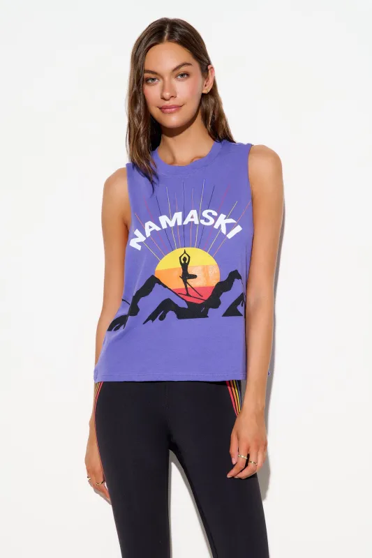 Namaski Rays Vibe Tank made by Spiritual Gangster