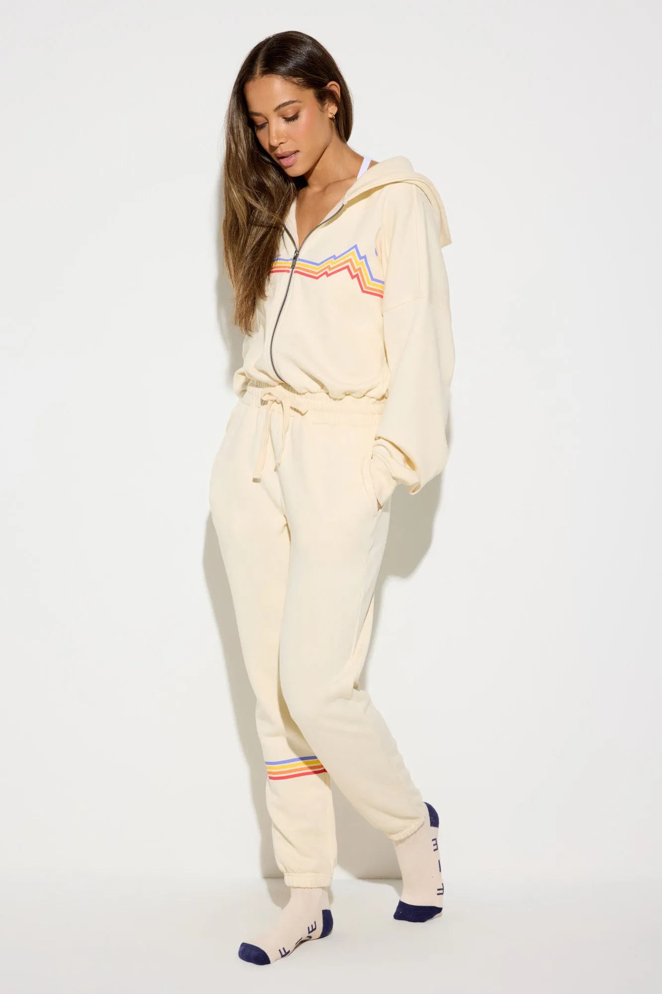 Namaski™ Cali Stripe Apres Jumpsuit sold by Spiritual Gangster product image thumbnail 3