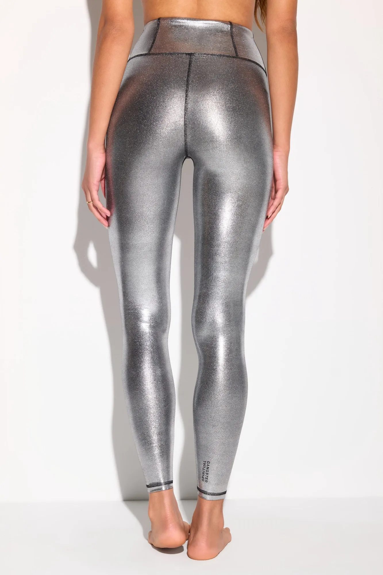 High Gloss Lotus Legging sold by Spiritual Gangster product image thumbnail 2