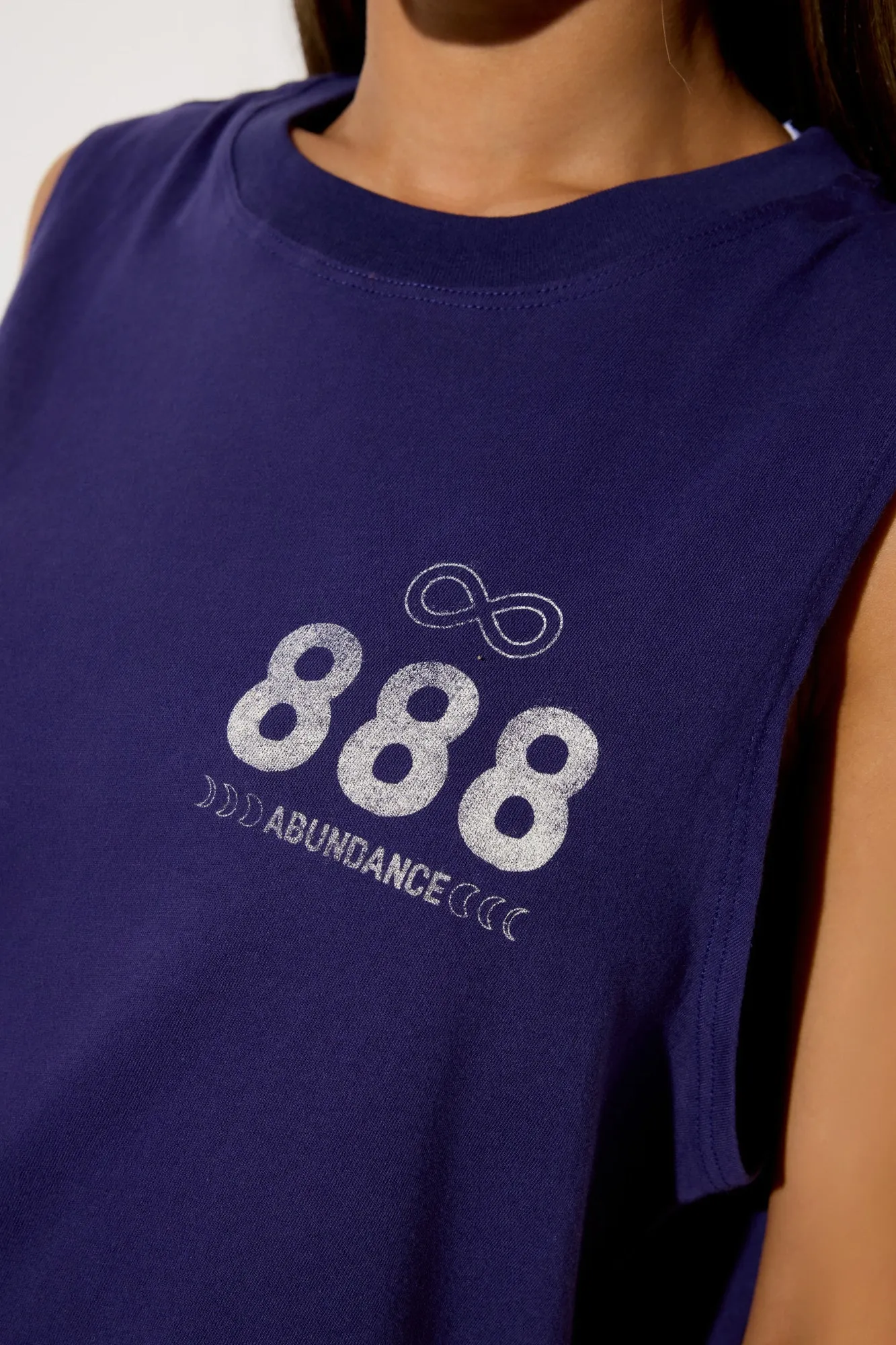 888 Abundance Vibe Tank sold by Spiritual Gangster product image thumbnail 5
