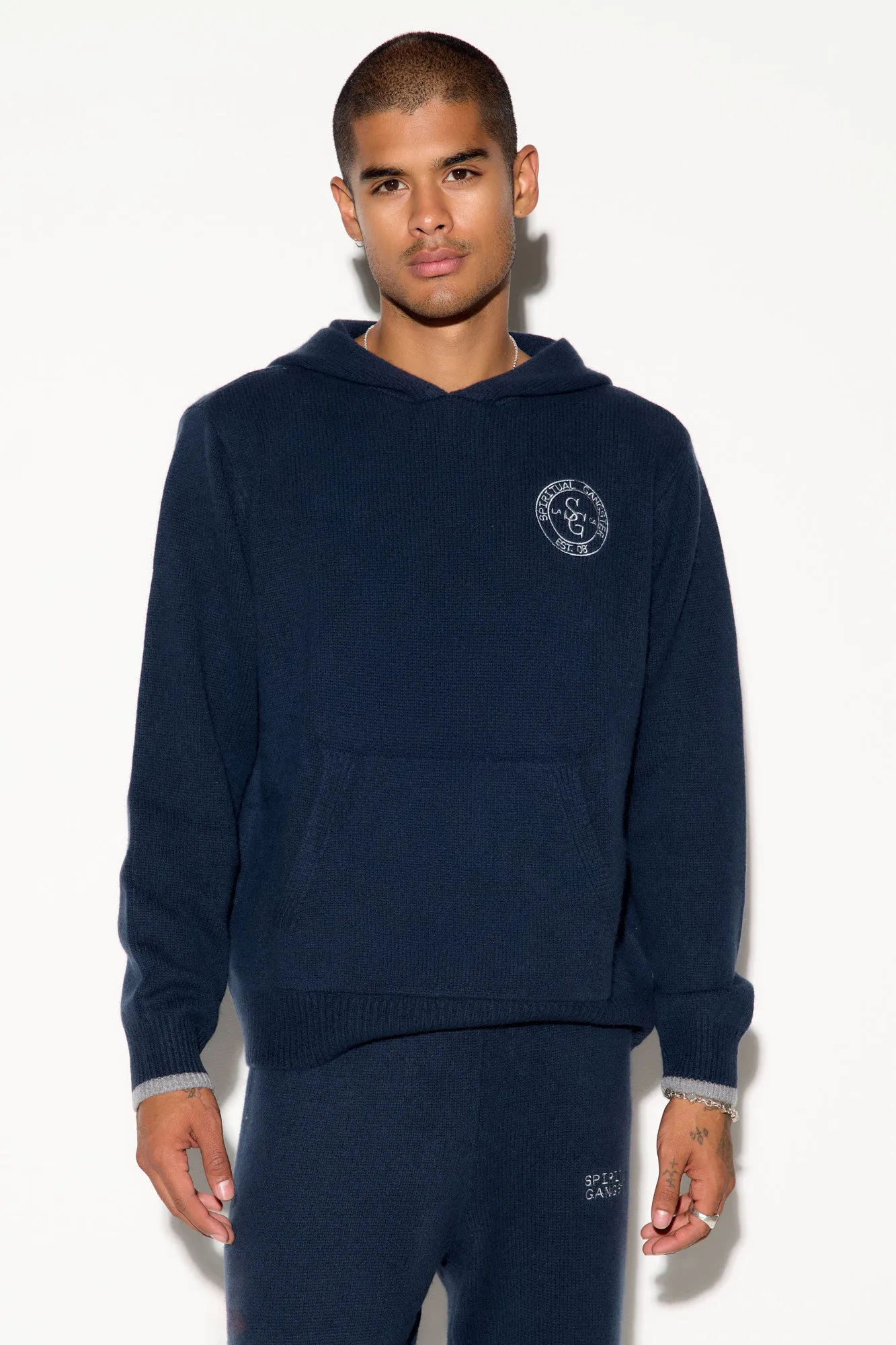 SG Tahoe Men's Cashmere Wool Hoodie sold by Spiritual Gangster product image thumbnail 2