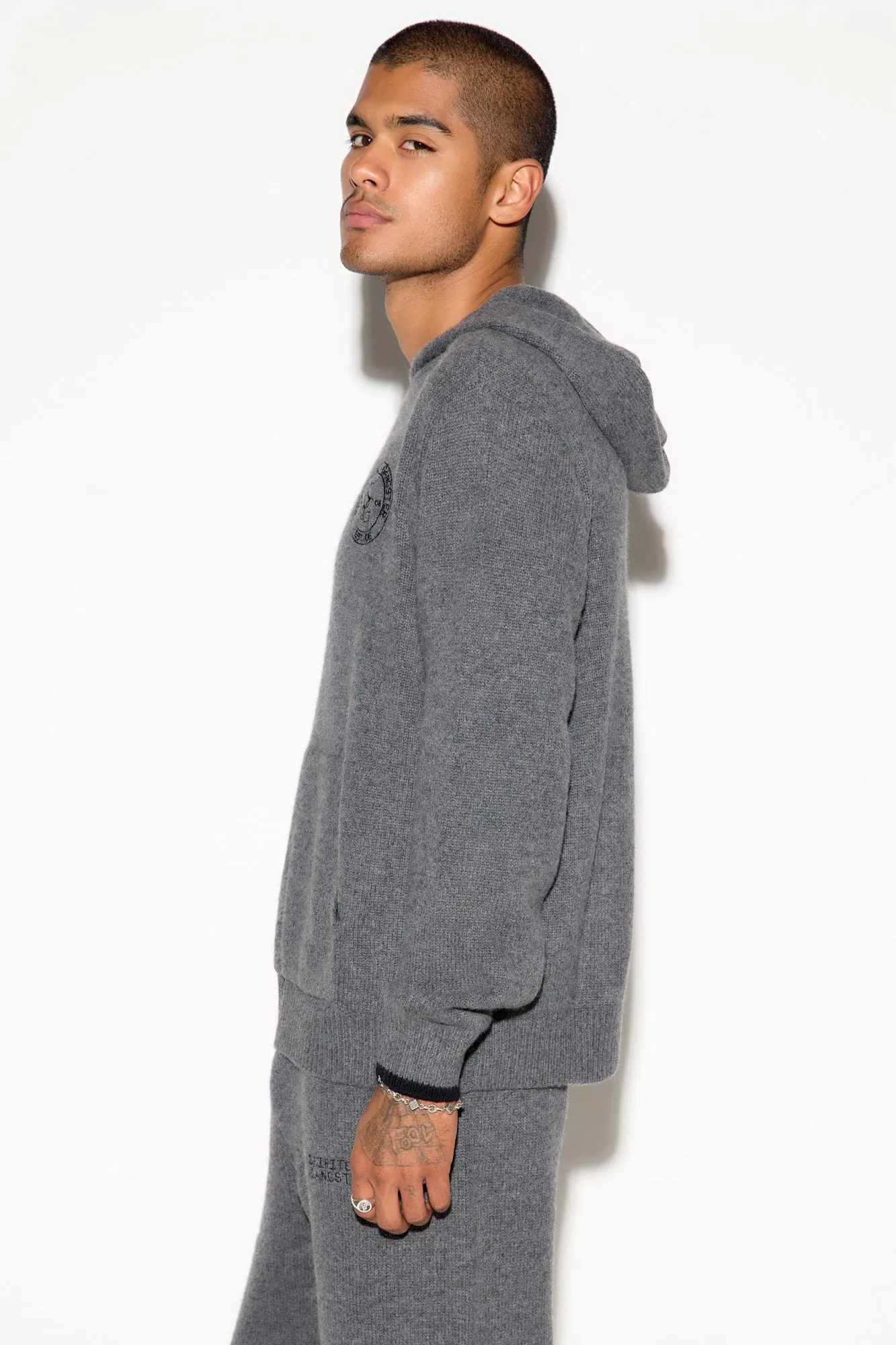 SG Tahoe Men's Cashmere Wool Hoodie sold by Spiritual Gangster product image thumbnail 3
