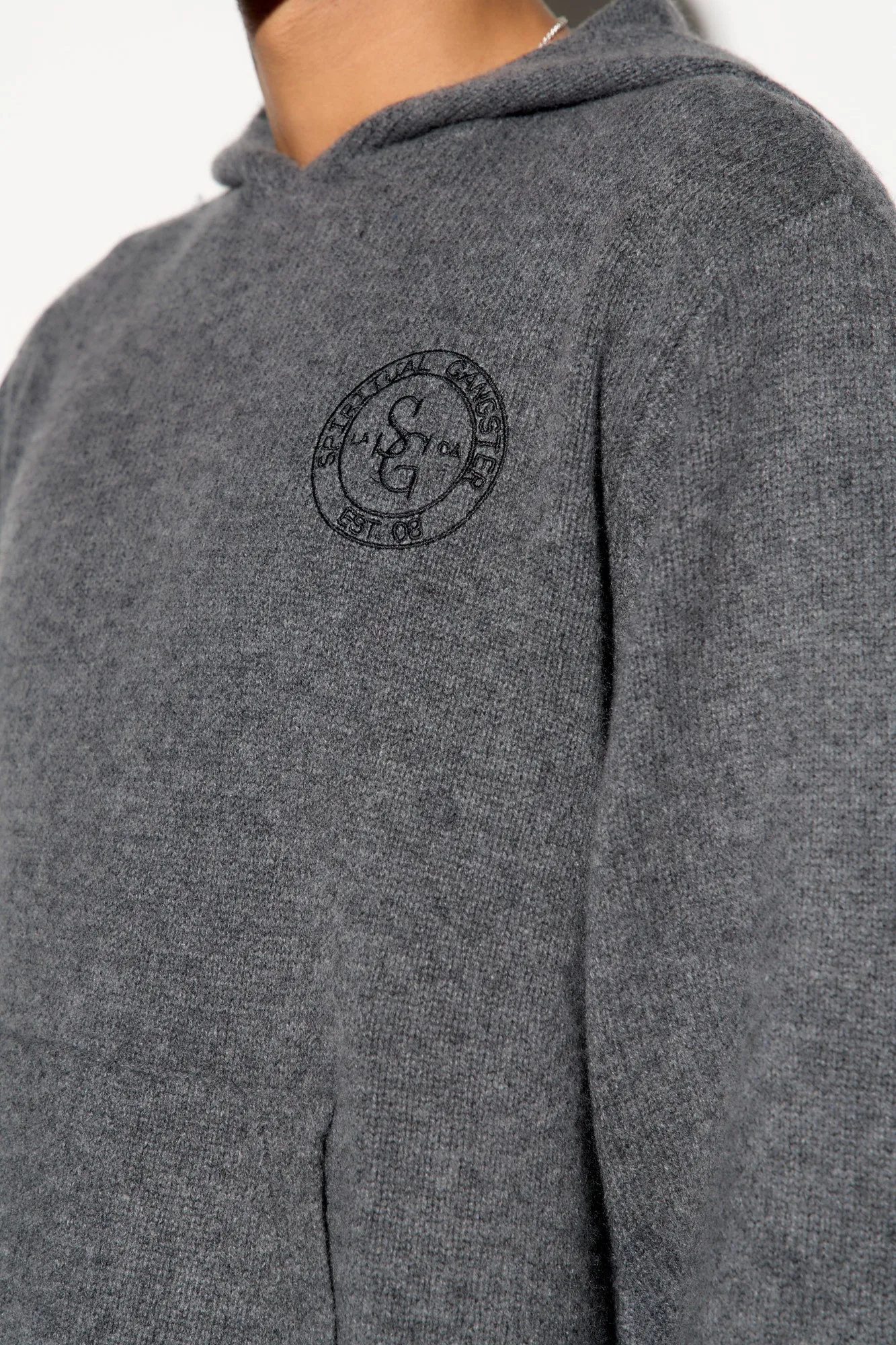 SG Tahoe Men's Cashmere Wool Hoodie sold by Spiritual Gangster product image thumbnail 5