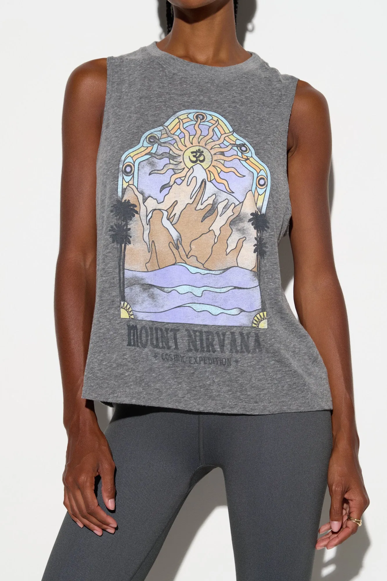 Mount Nirvana Vibe Tank sold by Spiritual Gangster product image thumbnail 4