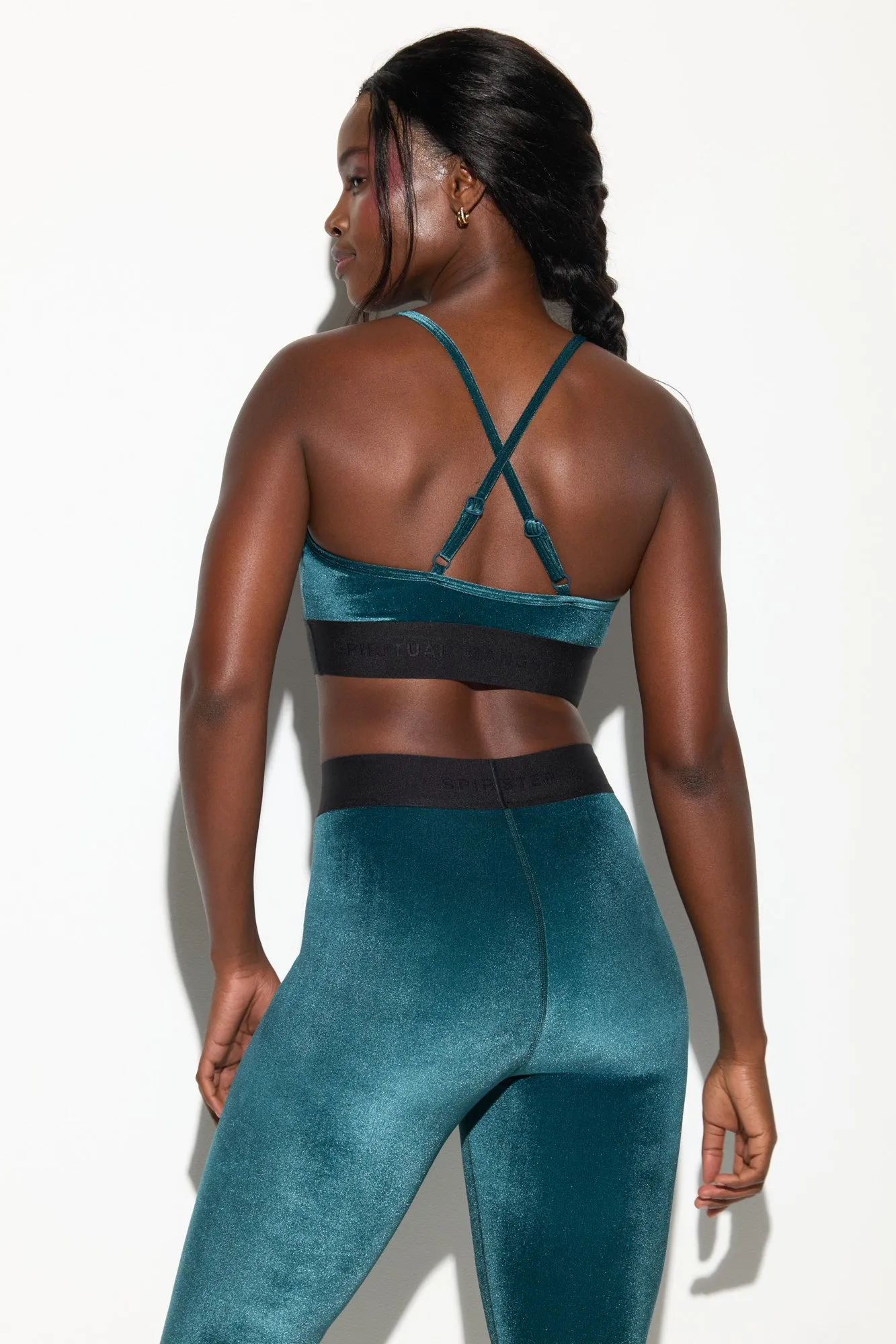 Velour Shiloh Bra sold by Spiritual Gangster product image thumbnail 3
