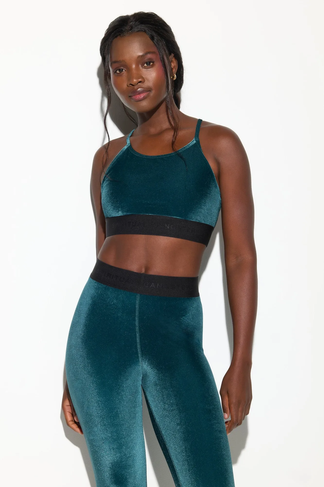 Velour Shiloh Bra sold by Spiritual Gangster product image thumbnail 2