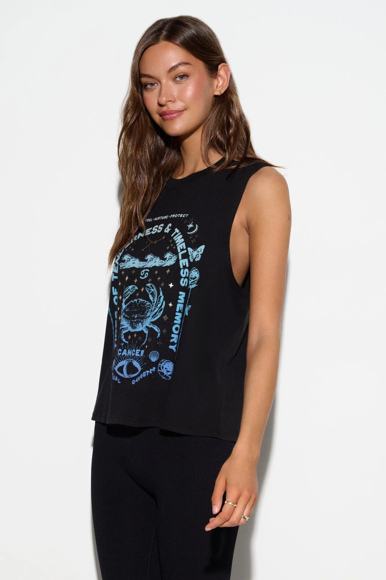 Cancer Vibe Tank sold by Spiritual Gangster product image thumbnail 3