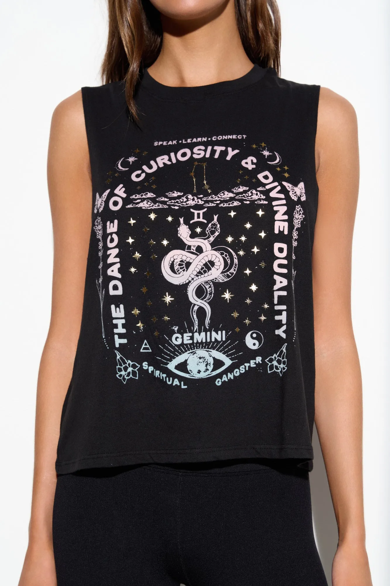 Gemini Vibe Tank sold by Spiritual Gangster product image thumbnail 4