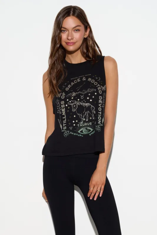 Taurus Vibe Tank made by Spiritual Gangster