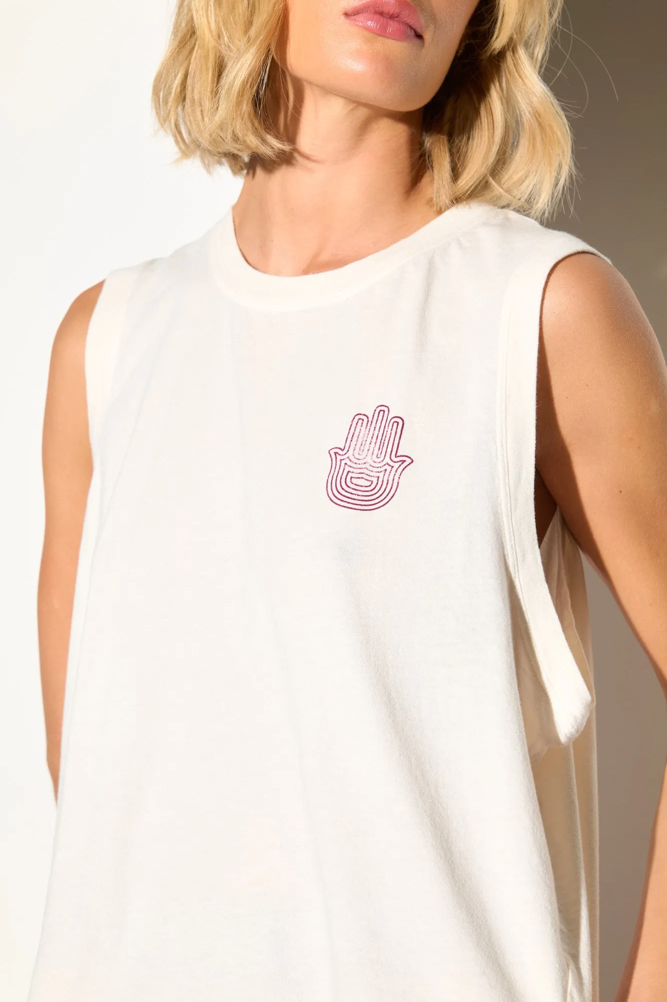 Salute Jagger Tank sold by Spiritual Gangster product image thumbnail 5