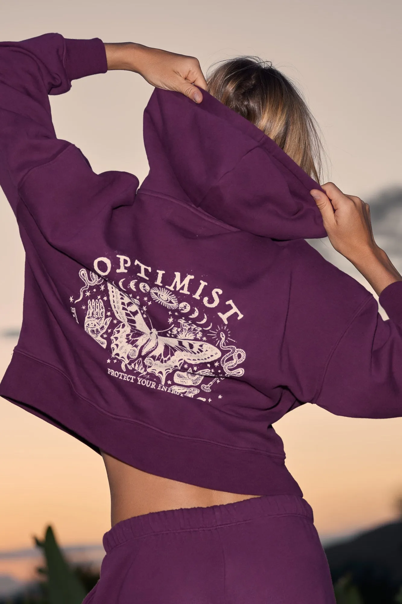 Optimist Belair Hoodie sold by Spiritual Gangster product image thumbnail 3