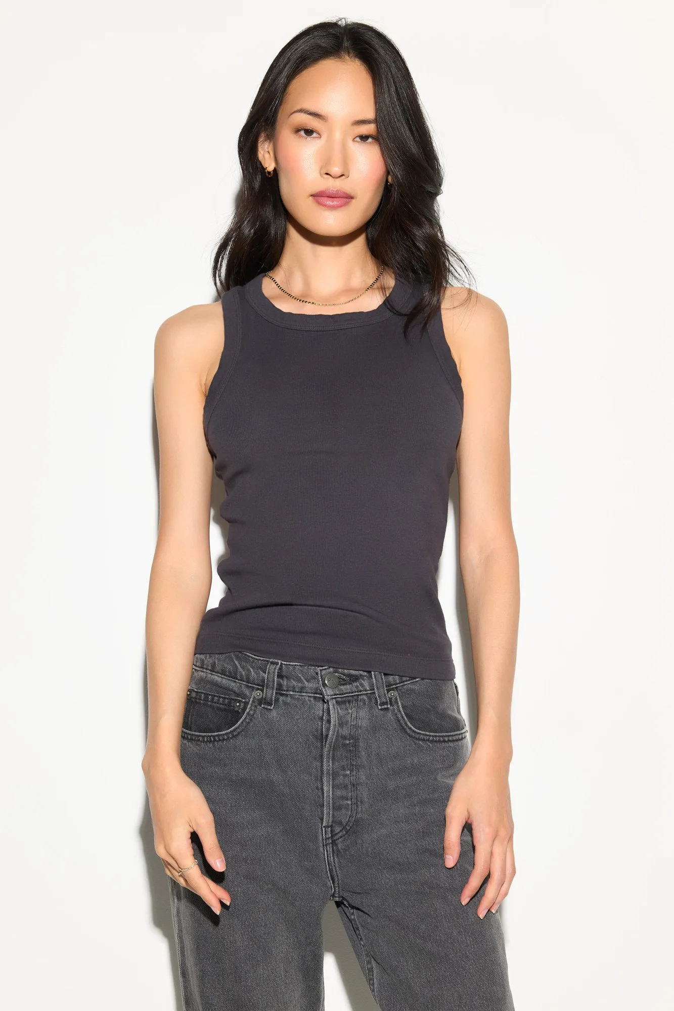 Grace Rib Tank sold by Spiritual Gangster