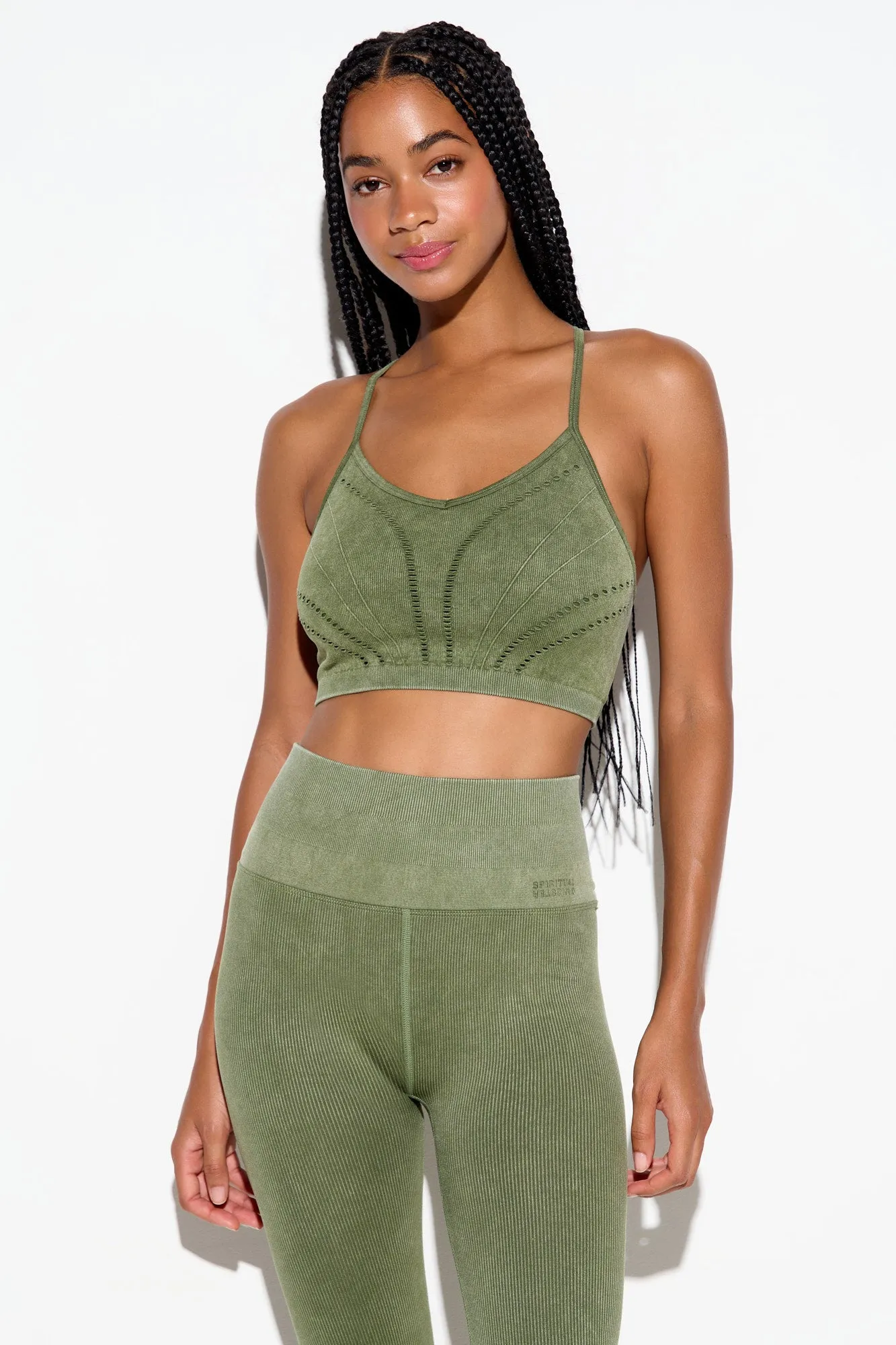 Seamless Gwenyth Bra sold by Spiritual Gangster product image thumbnail 2