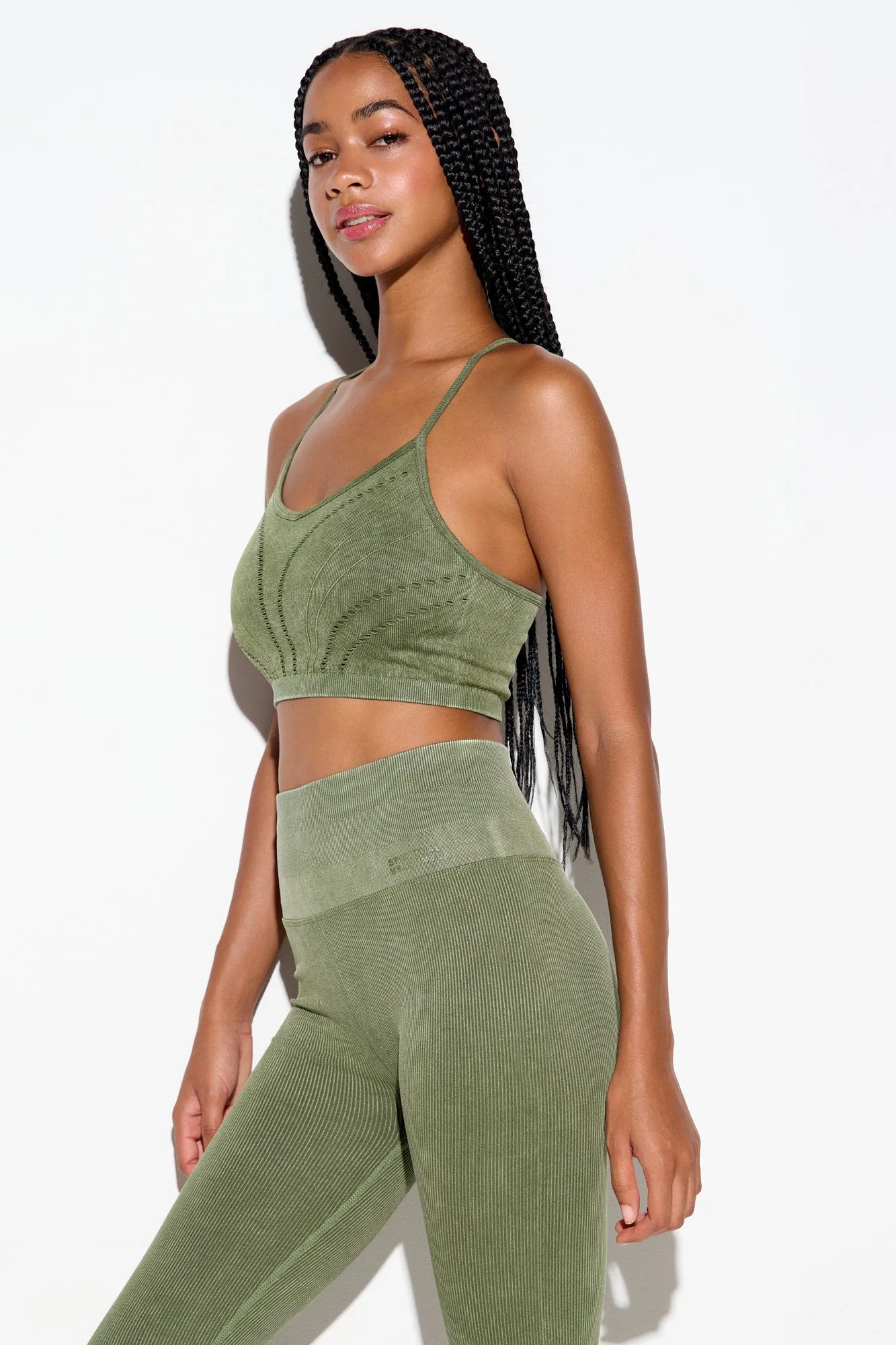 Seamless Gwenyth Bra sold by Spiritual Gangster product image thumbnail 4