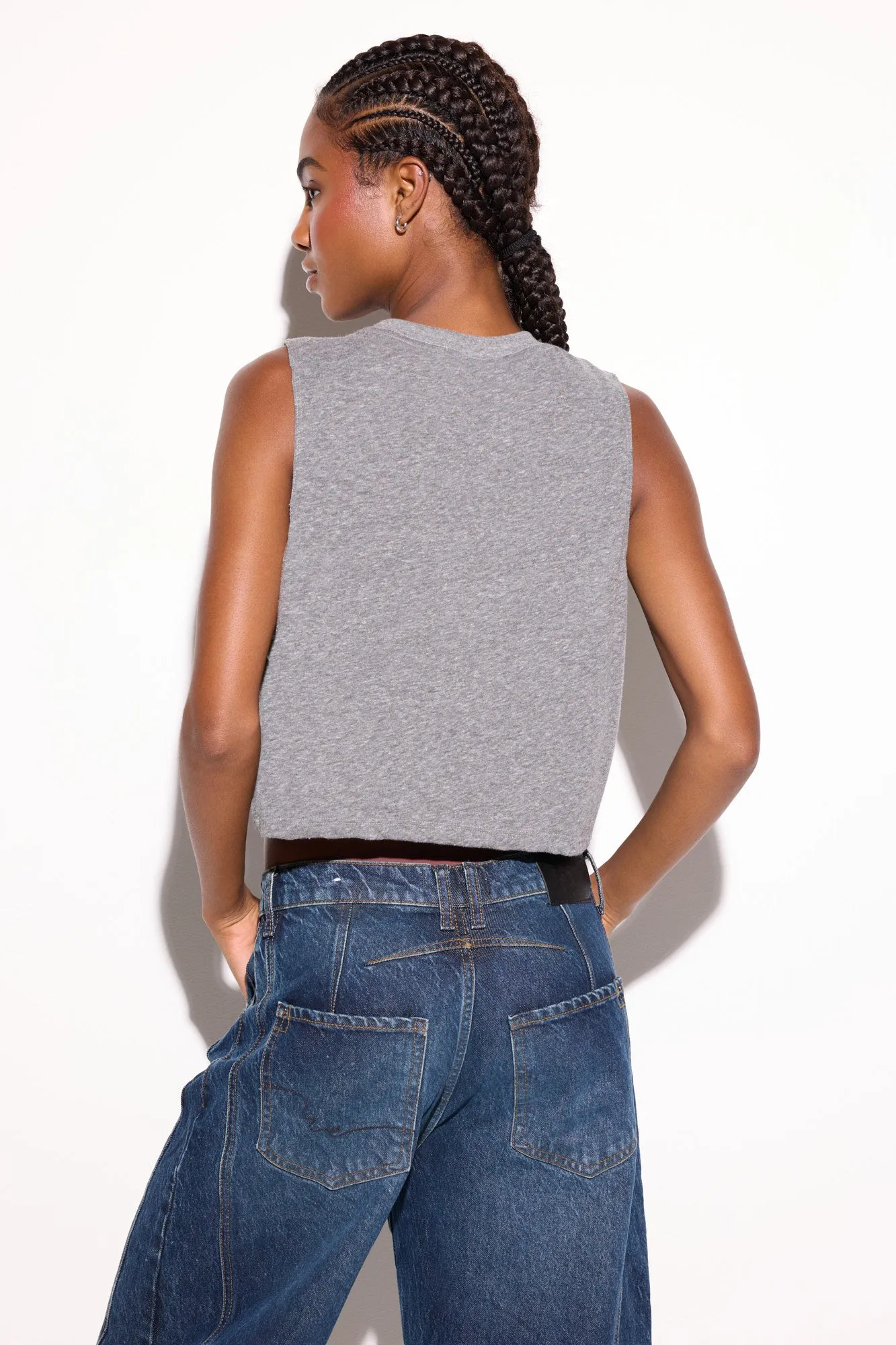 Desert Stripe Spirit Crop Tank sold by Spiritual Gangster product image thumbnail 2