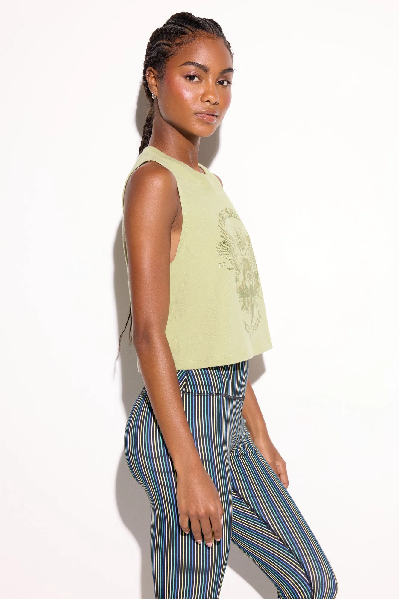 Free Spirit Spirit Crop Tank sold by Spiritual Gangster product image thumbnail 4