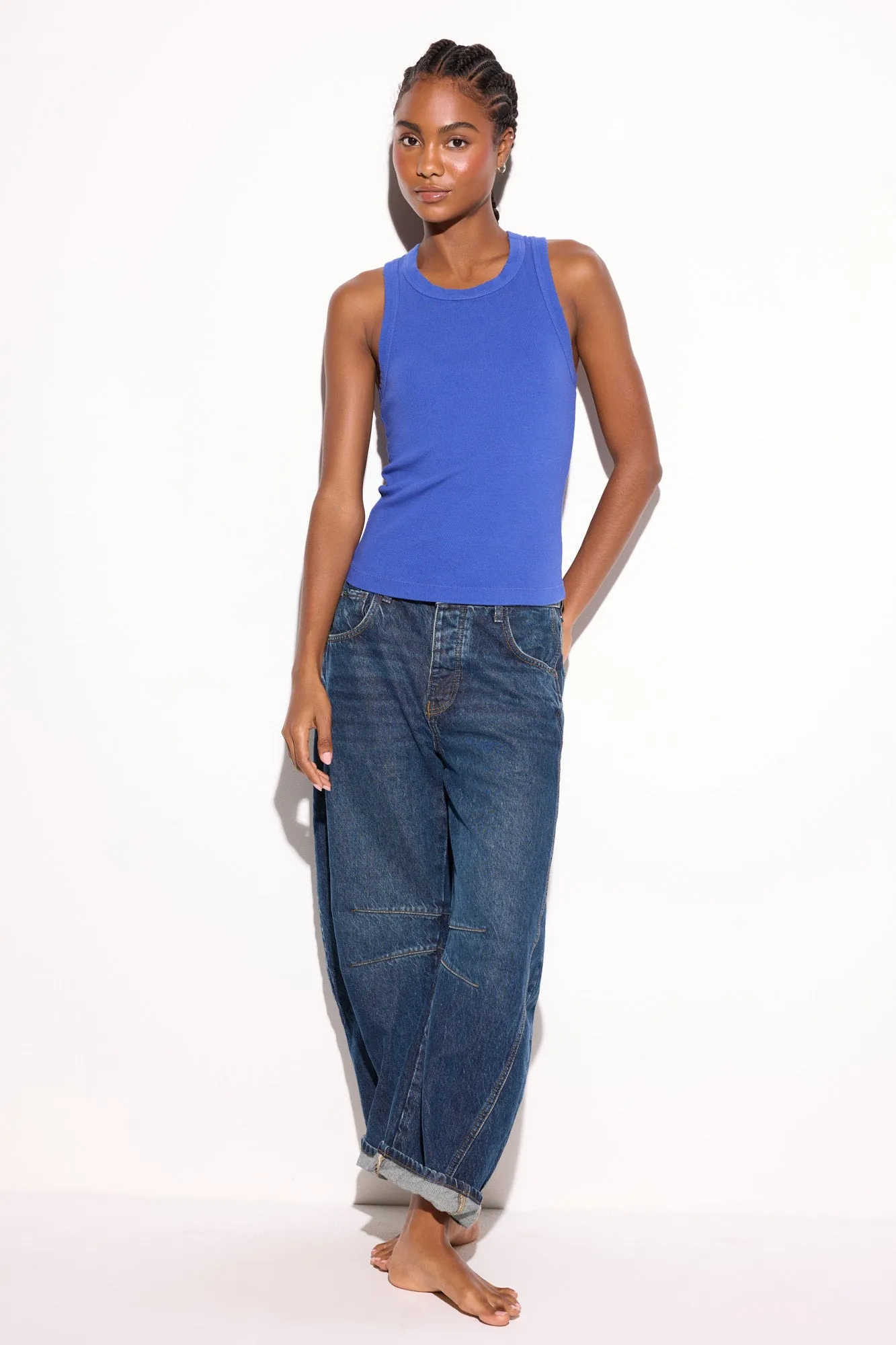 Grace Rib Tank sold by Spiritual Gangster product image thumbnail 4