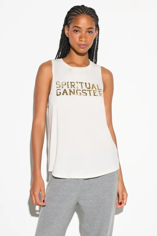SG Shine Jade Muscle Tank made by Spiritual Gangster