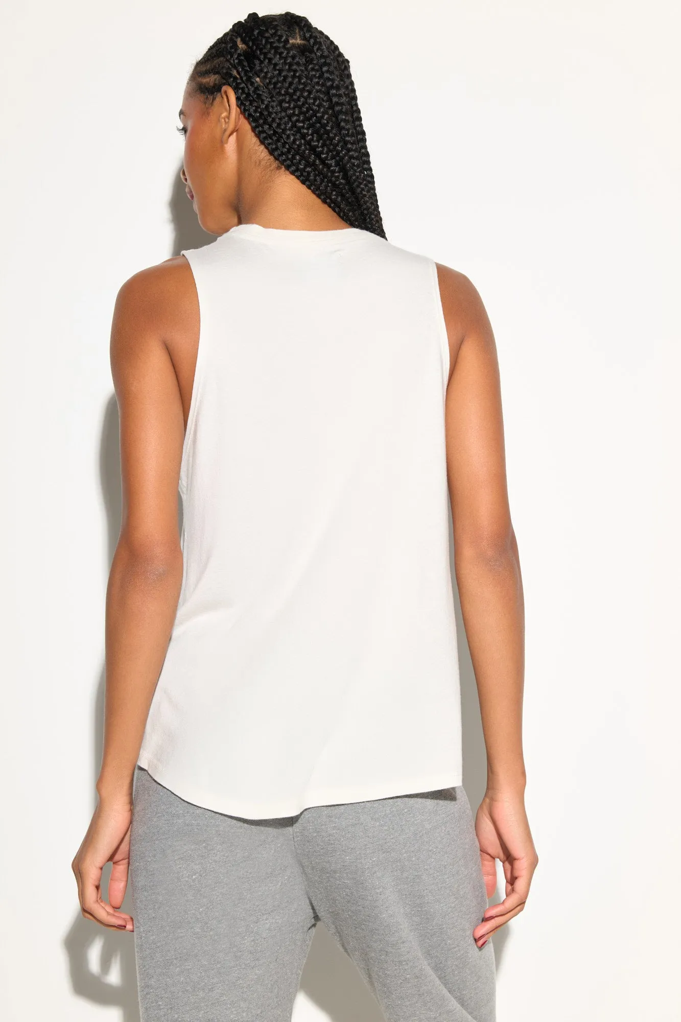 SG Shine Jade Muscle Tank sold by Spiritual Gangster product image thumbnail 2