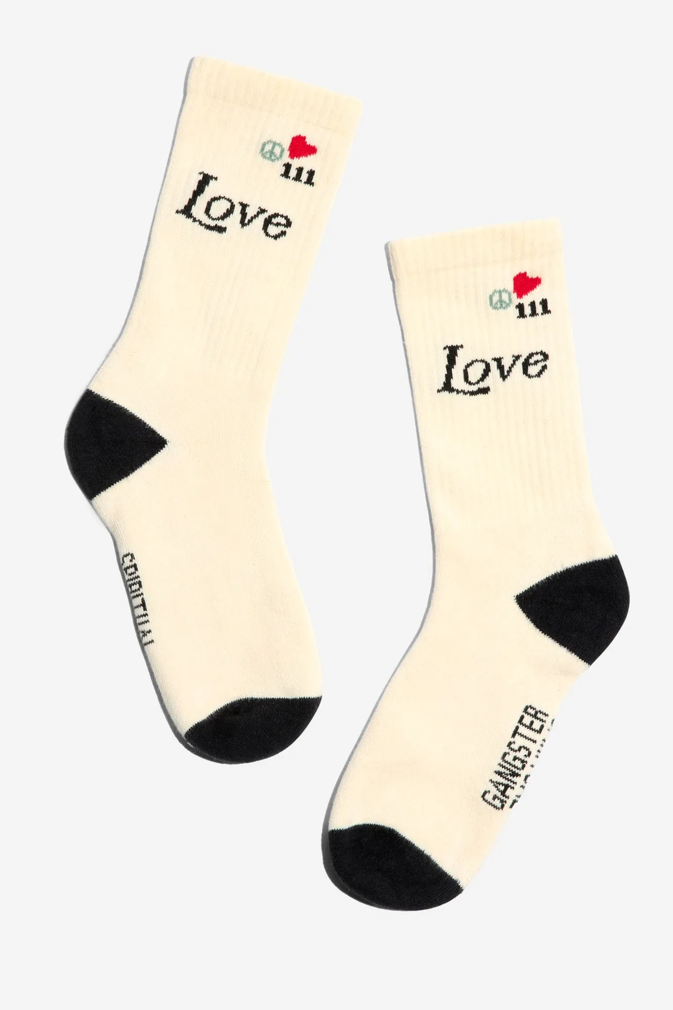 Power Of Love Crew Sock sold by Spiritual Gangster product image thumbnail 2