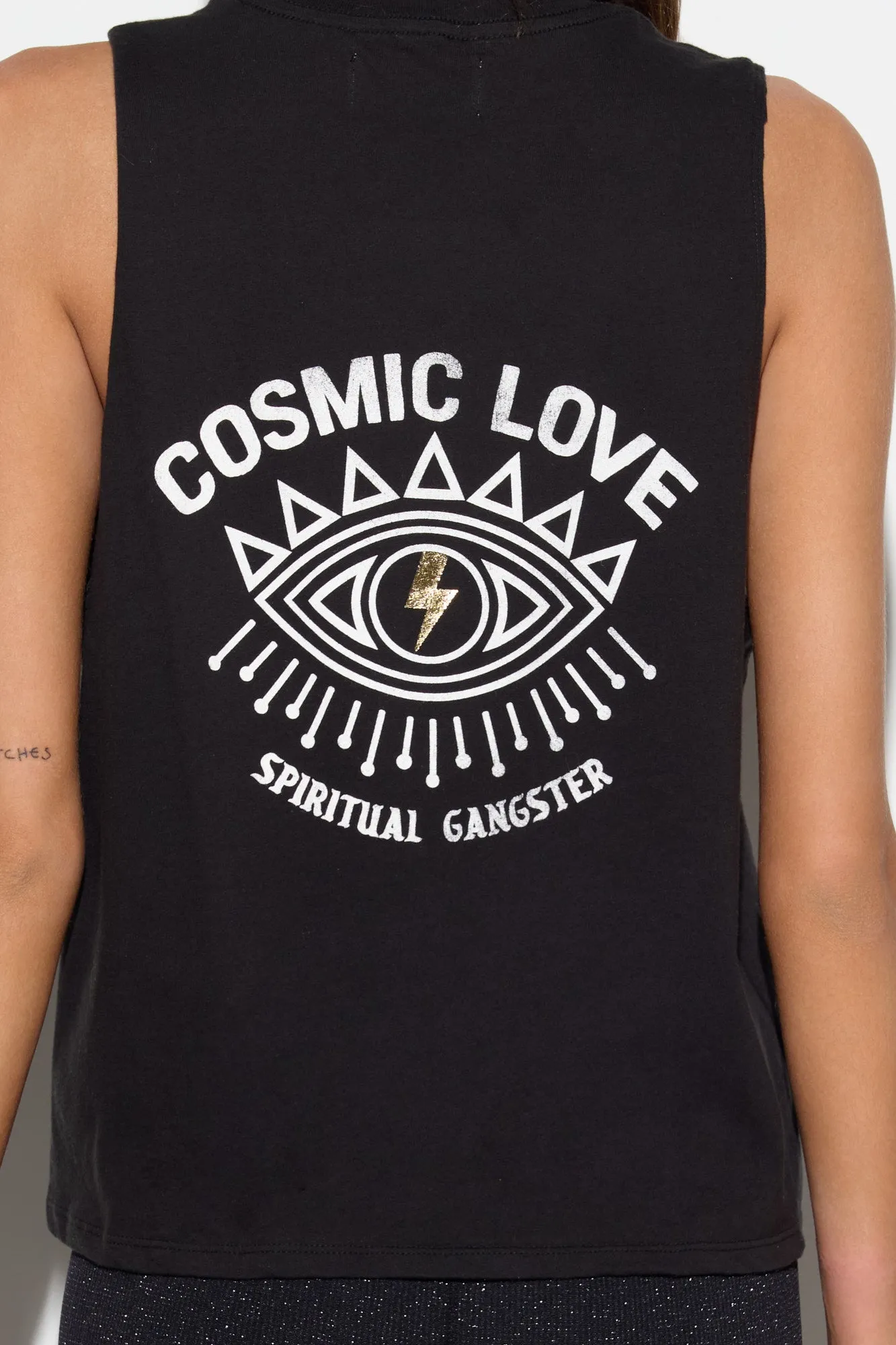 Cosmic Love Vibe Tank sold by Spiritual Gangster product image thumbnail 4