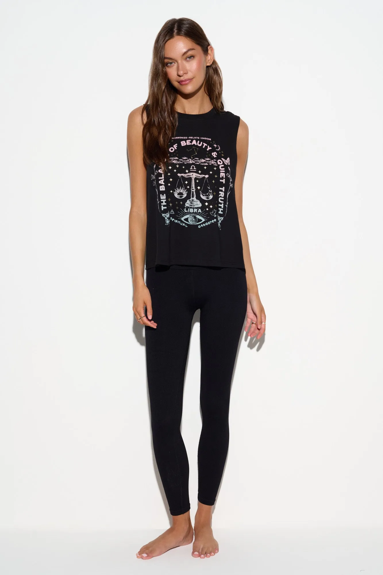 Libra Vibe Tank sold by Spiritual Gangster product image thumbnail 5