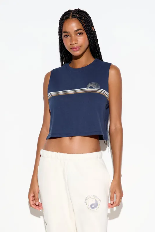 Sg Rays Spirit Crop Tank made by Spiritual Gangster