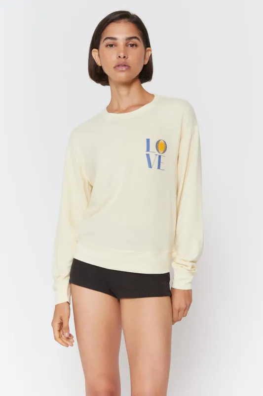 Love Savasana Sweater made by Spiritual Gangster