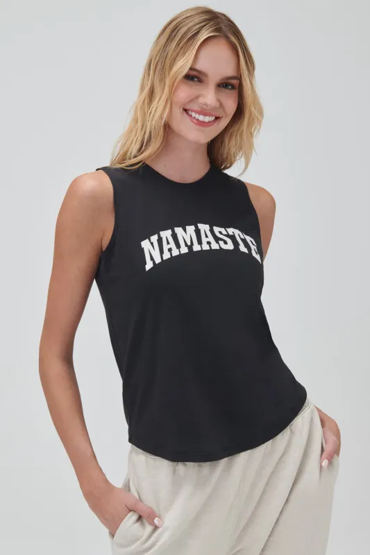 Namaste Muscle Tank made by Spiritual Gangster