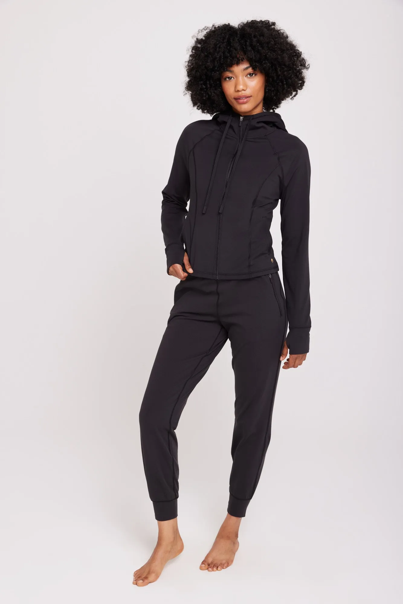Warm Core Zip Jacket sold by Spiritual Gangster product image thumbnail 5