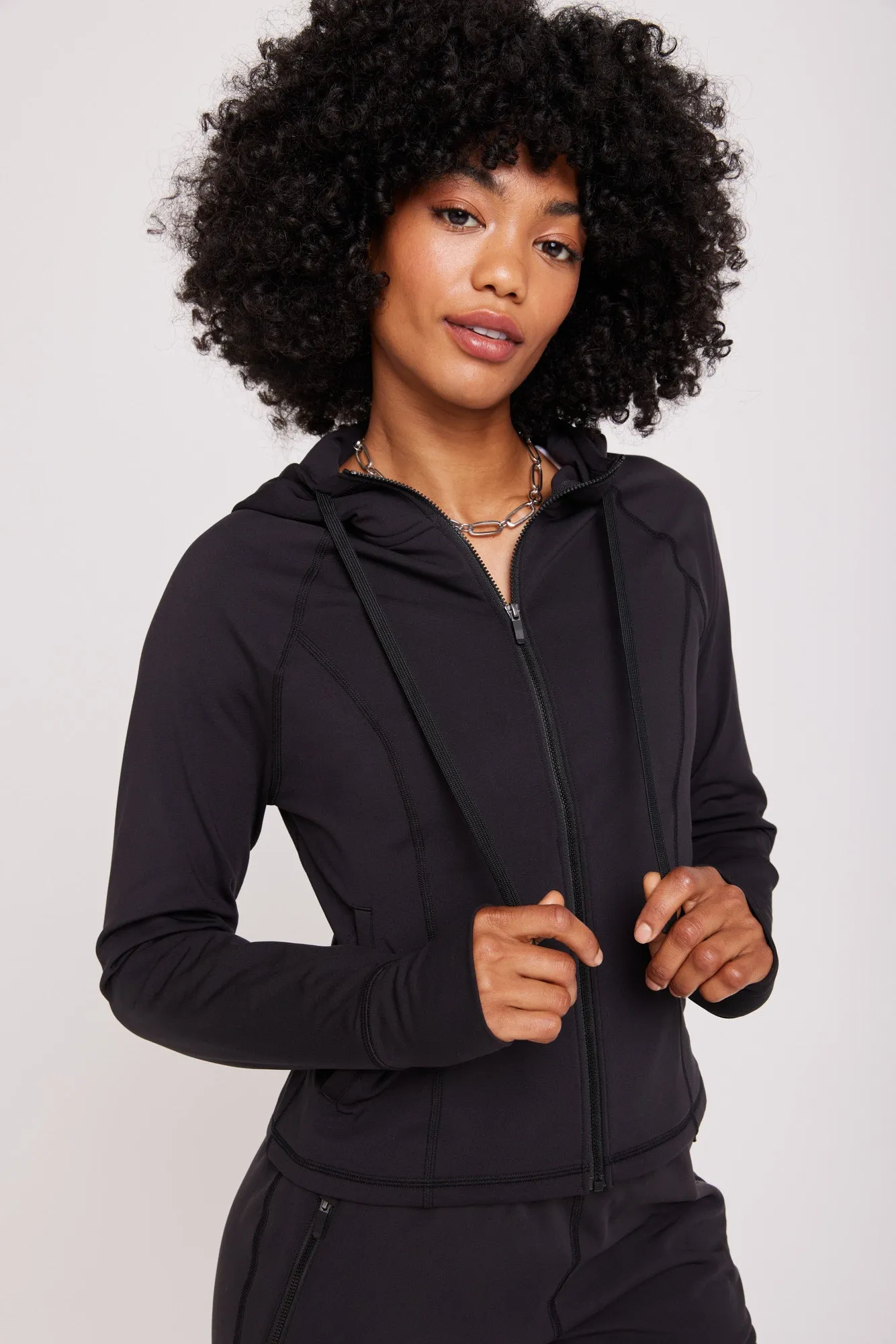 Warm Core Zip Jacket sold by Spiritual Gangster product image thumbnail 3