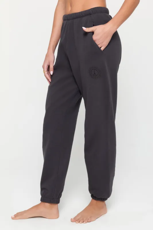 Peace Of Mind Sol Sweatpant made by Spiritual Gangster